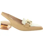 HISPANITAS Dámské kožené béžové baleríny HV232627-DESERT-255 Velikost 38