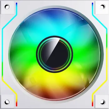 PC ventilátor Počítačový ventilátor Darkflash DM20 (bílý)