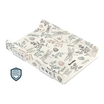 Dětský pokoj PRZEWIJAK USZTYWNIANY SAFETY SYSTEM 70 CM – BOTANICAL BEŻOWY