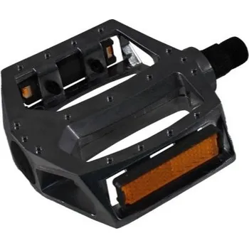 Pedál na kolo Pedály BMX AL černé 9/16