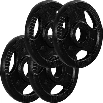 MOVIT Sada závaží na činky s úchytem, 1 kg, litina