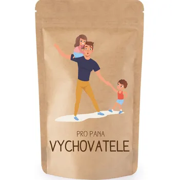 Dárkový potravinový koš Naklíčeno Dárkový sáček pro pana vychovatele Složení sáčku: Doušek štěstí
