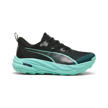 Pánská běžecká obuv Puma Voyage Nitro 4 - pánská - černá/zelenomodrá Velikost: 46