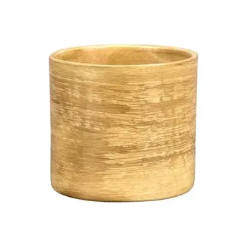 Obal na květináč Obal na květník MUCHA TEAK keramický matný d14x13cm