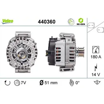 Alternátor Generátor VALEO 440360