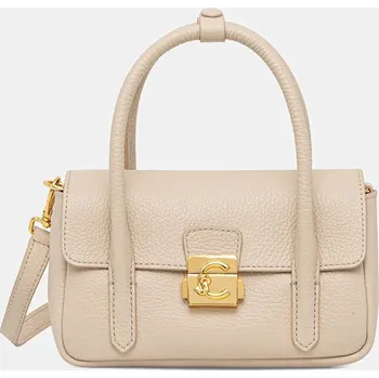 Kabelka Kožená kabelka Coccinelle E5.U4K.58.01.01 béžová 80X, vel. ONE SIZE