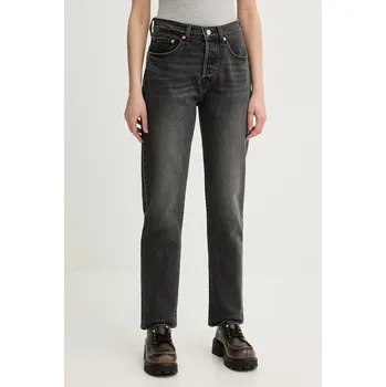 Dámské džíny Džíny Levi's 501® CROP 36200.0393 černá 99J, vel. 26/26