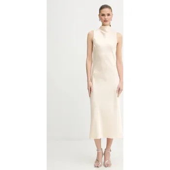 Dámské šaty Šaty Patrizia Pepe 8A1627.A269 béžová 01X, vel. 38