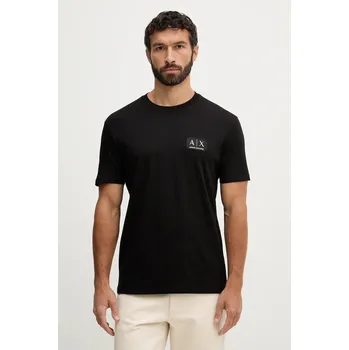 Pánské tričko Bavlněné tričko Armani Exchange XM002178.AF12308 černá 99X, vel. XXL