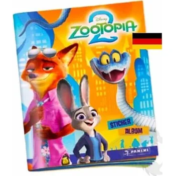Karetní hra Zootopia 2 - album na samolepky - DE