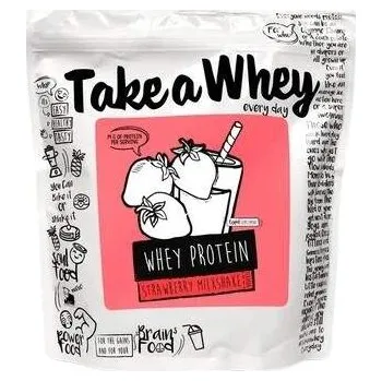 Protein Take-a-Whey Whey Protein 907 g strawberry milkshake