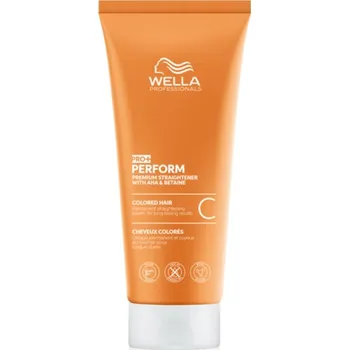 Barva na vlasy Wella Professionals Perform+ Straightener C trvalá ondulace pro barvené vlasy 200 ml