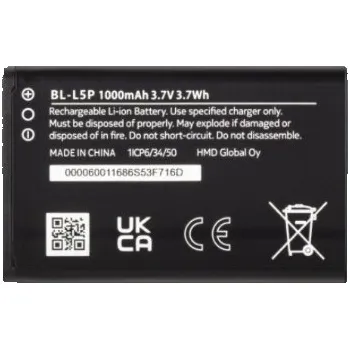 Baterie pro mobilní telefon Baterie Nokia BL-L5P 1000 mAh bulk neoriginální