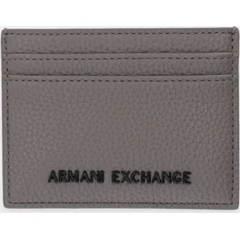 Pouzdro na karty Armani Exchange XM000169.AF19929 šedá 09A, vel. ONE SIZE