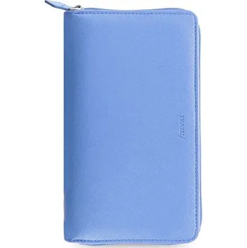 Diář Filofax Filofax Saffiano ZIP Compact - osobní / modrá 610540
