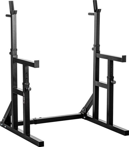 MOVIT Stojan na dřepy, černý, nosnost 300 kg