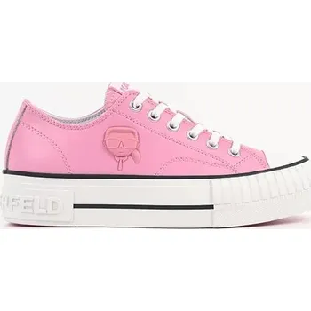 Pánská obuv Kožené kecky Karl Lagerfeld KAMPUS MAX NFT KL60426.0LP růžová 30X, EUR 41