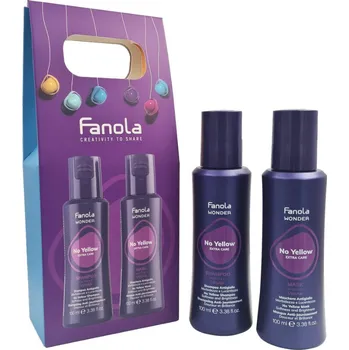 Vlasová regenerace Fanola Wonder No Yellow Xmas Box
