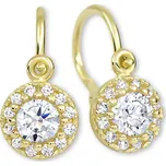 Soliter Dětské náušnice ze zlata s krystaly 239 001 00711 00 + 2 měsíce na vrácení zboží