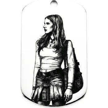 Přívěsek u Psíka | Přívěšek s fotografií Obdelník | 2,8*5cm 21g