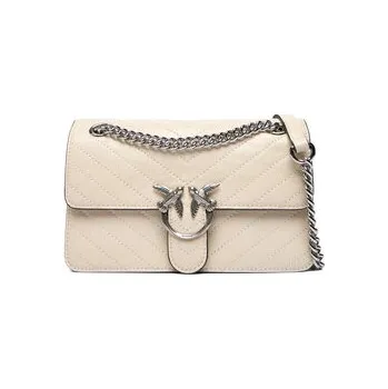 Kabelka PINKO Love One Light Mini Al 25-26 PLTT 106173 A2JC Écru OS