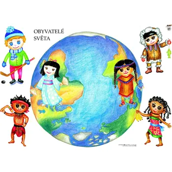 Doplněk pro dětské hřiště OBYVATELÉ ZEMĚ MAX - skládačka 24 koleček s magnetem