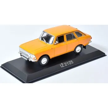 autíčko IŽ 2125 Moskvič 1:43 - DeAgostini Legendás Autói časopis s modelem IŽ-2125 - kovový model