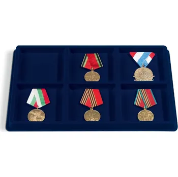 Obal pro sběratelský předmět Leuchtturm Plato s 6 poli 95x95 mm