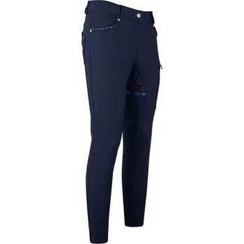 Jezdecké kalhoty Dámské termorajtky HV Polo Ella - modré, vel. 40
