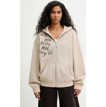 Dámská mikina Bavlněná mikina Miss Sixty 6S4TJ19800 béžová 80X, vel. S