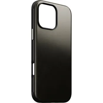 Pouzdro na mobilní telefon Nomad Modern Leather Case MagSafe kryt iPhone 16 Pro Max zelený chromovaný