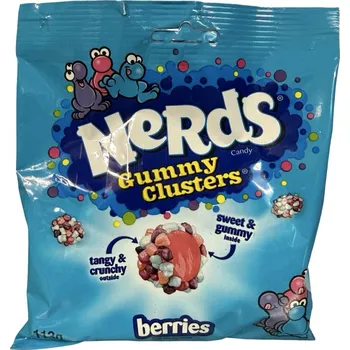 Bonbon Wonka Nerds Gummy Clusters Berries 113g