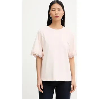 Pánské tričko Bavlněné tričko Twinset 261TP2110 růžová 03X, vel. L