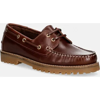 Dámské mokasíny Kožené mokasíny Bianco BIACAPRI 11252216 hnědá 88X, EUR 40