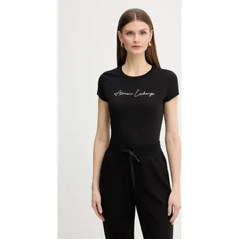 Pánské tričko Bavlněné tričko Armani Exchange XW001457.AF10356.NOS černá 99A, vel. XS