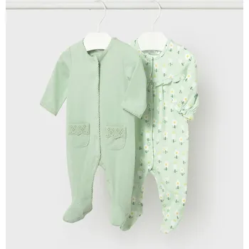 Kojenecké dupačky Mayoral Newborn 2-pack 1708.2G.Newborn.PPY2 zelená 70X, vel. 80