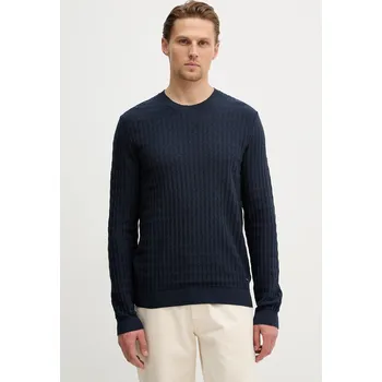 Pánský svetr Bavlněný svetr Joop! 30100011 námořnická modř 59X, vel. L