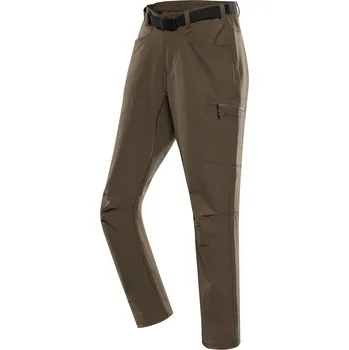 Pánské kalhoty ALPINE PRO Pánské Pánské sofshellové kalhoty s cool dry ALPINE PRO CORB stone gray Šedá 36/32 (2834049)