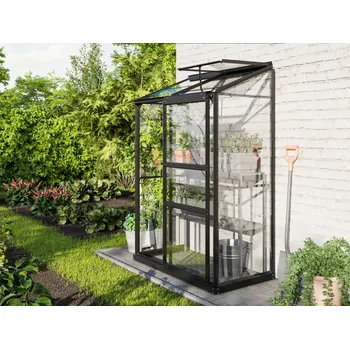 Skleník Lanit Plast Vitavia Ida 900 LG4635 1,31 x 0,69 m PC 3 mm černý