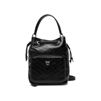 Kabelka PINKO Cargo Bucket Vitello Al 25-26 PLTT 105112 A2JC Černá OS