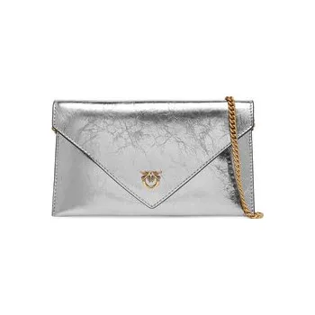 Kabelka PINKO Flat Purse Mini AI 25-26 PCPL 105347 A2OT Stříbrná OS