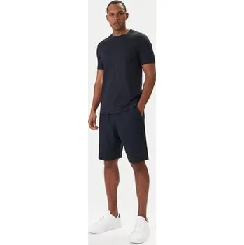 Pánské kraťasy Emporio Armani Šortky z materiálu EM000681 AF20590 UB102 Tmavomodrá Regular Fit L