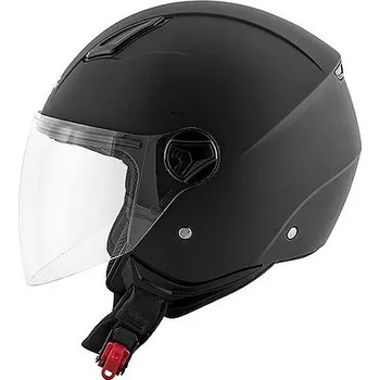 Auto-moto KV28 EVO JOIN BASIC - otevřená černá jet moto přilba KAPPA XL