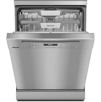 Domácí spotřebič Volně stojící myčka nádobí Miele G 7040 SC Front AutoDos Čelní stěna CleanSteel