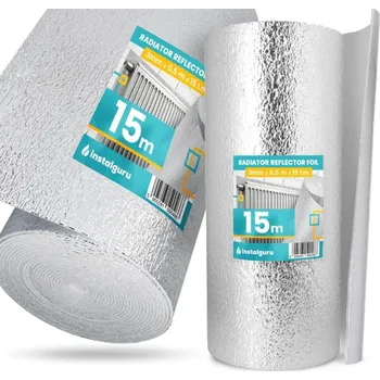 Stavební fólie Reflexní termofólie-izolační fólie - pro karavany, radiátory (2,5 až 15m) Délka: 2,5m