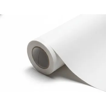 Akvárium Sklorex Bílá samolepící fólie na akvárium, výška 50cm - 1m