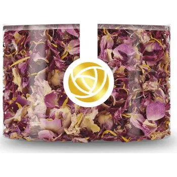 Jedlá dekorace na dort Sugar and Cakes ROSIE ROSE - SUŠENÉ KVĚTY LÍSTKY "RUBIN ROT" (RŮŽOVÁ, ČERVENÁ, ŽLUTÁ) 10g