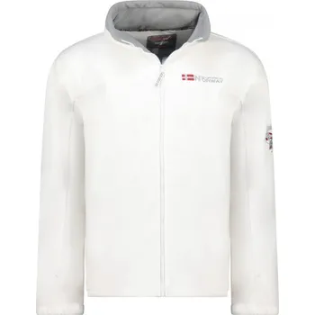Pánská mikina GEOGRAPHICAL NORWAY mikina pánská TAMAZONIE MEN fleece bílá XXL