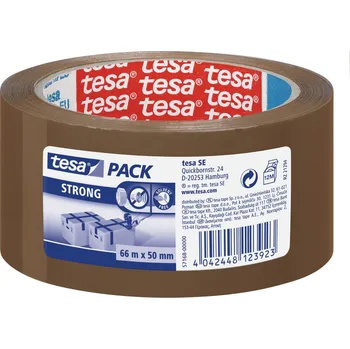 Tesa Strong havana lepící páska 50 mm x 66 m, 6 ks