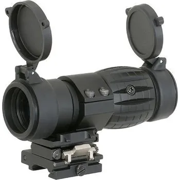 Puškohled PCS Výklopná optika 3x před kolimátor - Black [PCS]